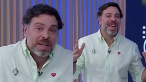 La llamativa reacción de José Antonio Neme en medio de temblor: "Sentí un sonido subterráneo"