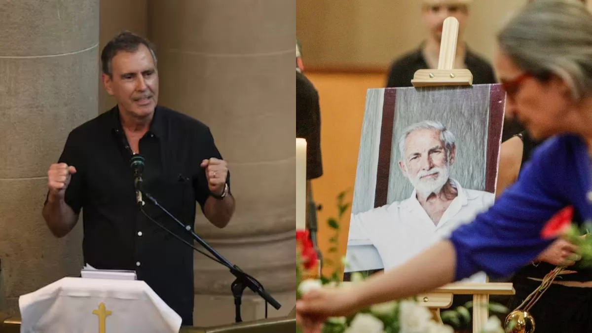 Cristián Campos es acusado de cometer grave falta en el velorio de Héctor Noguera que provocó la molestia de su familia