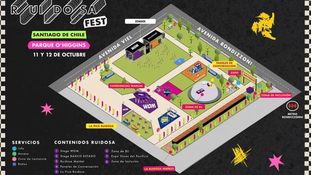 Festival Ruidosa Ubicación