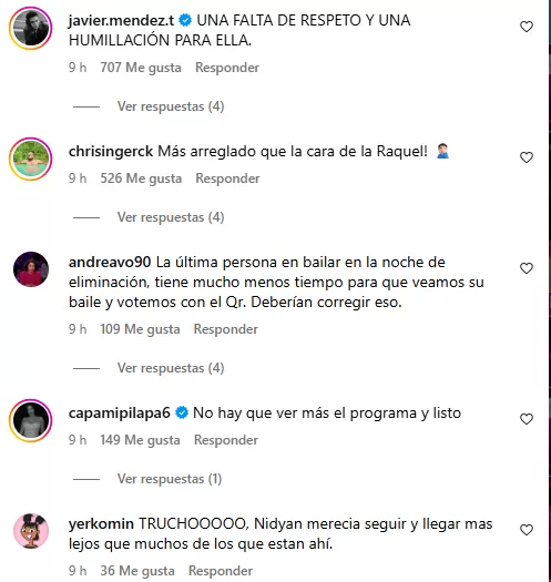 Kike Acuña Nidyan Fabregat Redes Sociales Eliminación Fiebre De Baile