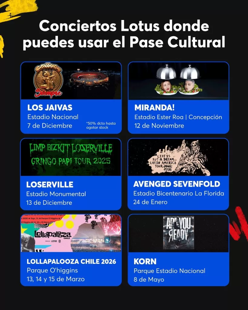 Ticketmaster Pase Cultural 1