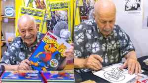 Miguel Ortiz, el último de los dibujantes originales de Condorito: "En su época fue la revista que más se vendía"