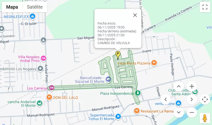 Corte De Agua El Monte 6 De Noviembre