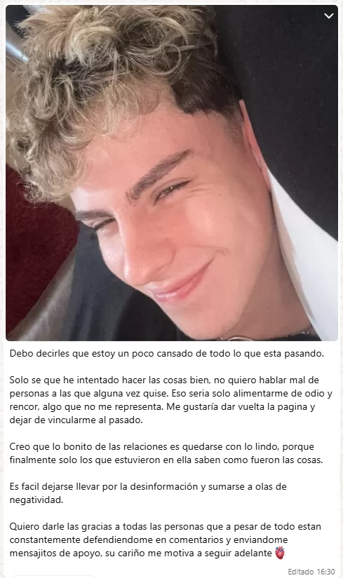 Diego Venegas Nacha Michelson Constanza Capelli Pelea Respuesta Separación