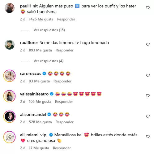 Kel Calderon Respuesta Haters Instagram