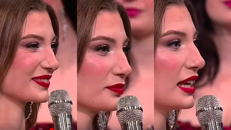Macarena Maira sufrió un incómodo momento en la final de Miss Mundo Chile 2025: "Perdón, estoy un poco nerviosa"