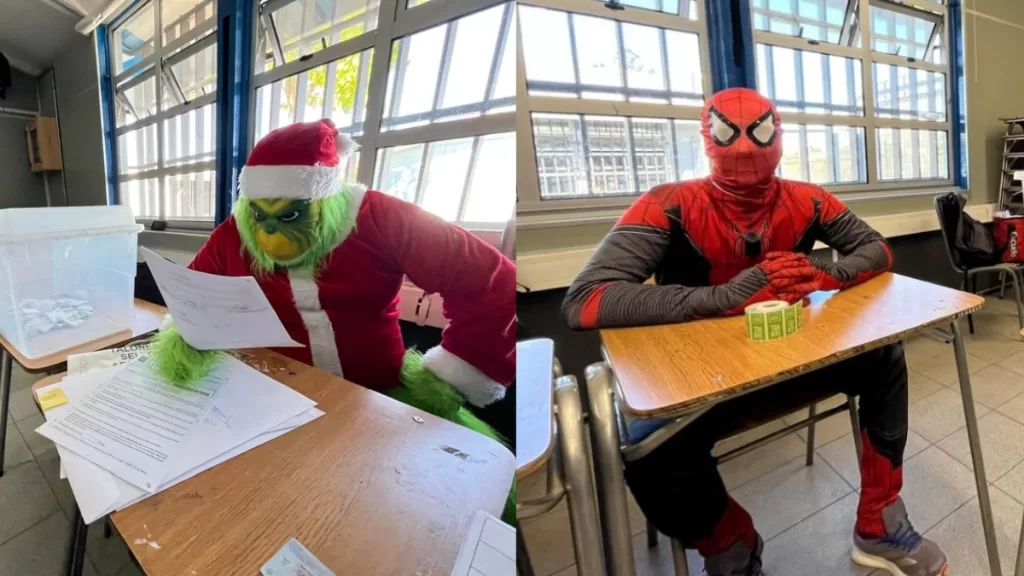 El Grinch Y Spiderman