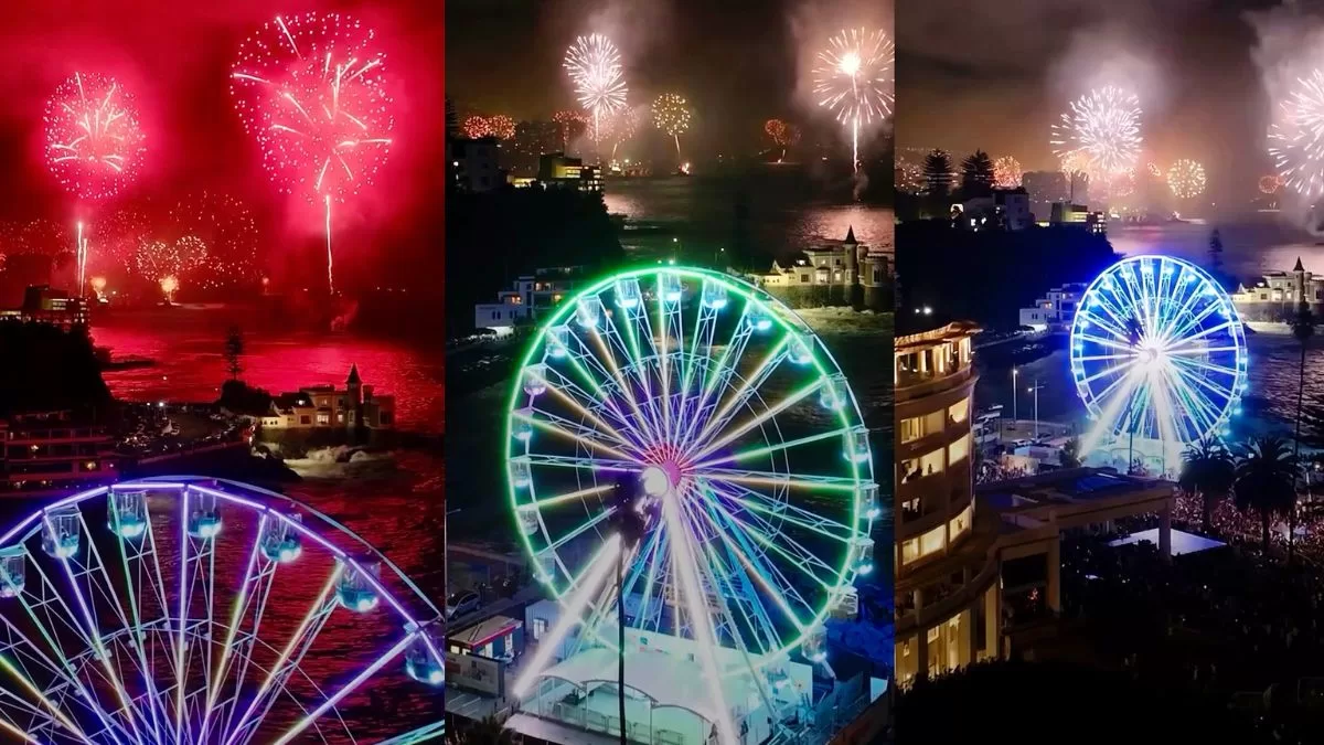 Revelan el horario, los precios y las actividades que tendrá La Gran Rueda en Viña del Mar para Año Nuevo