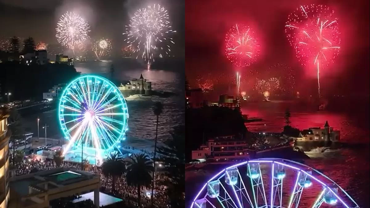 Revelan cómo funcionará La Gran Rueda en Viña del Mar para la celebración de Año Nuevo 2026