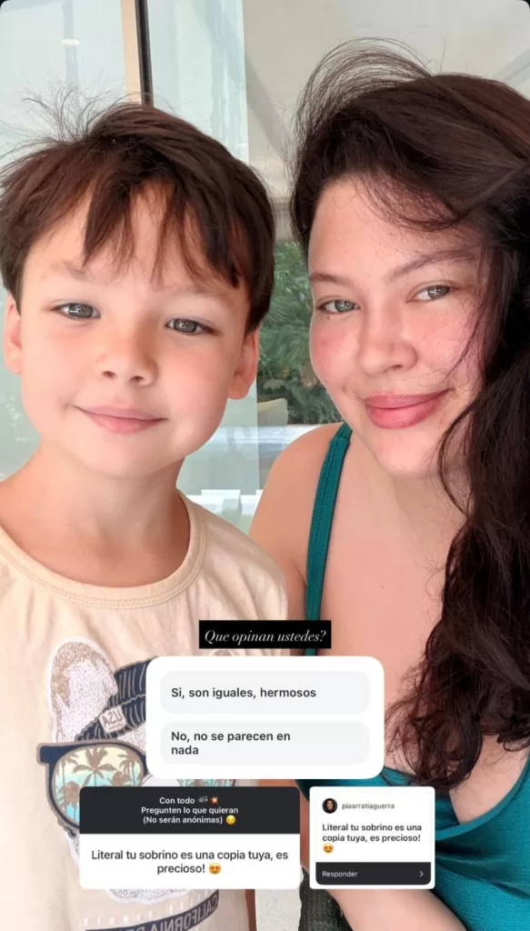 Michelle Carvalho Y Su Sobrino