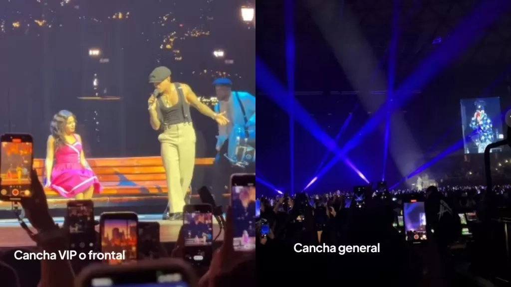 Cancha Vip Y Cancha General Movistar Arena