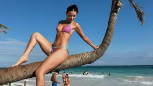 "Me lo comí, me lo zampé, pero los dos estamos solteros, no hubo infidelidad; fue algo de carrete"