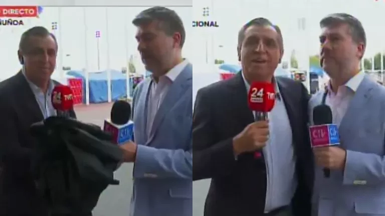 El inesperado crossover de meteorólogos que provocó risas en la web: "Dejó despejado hoy día..."