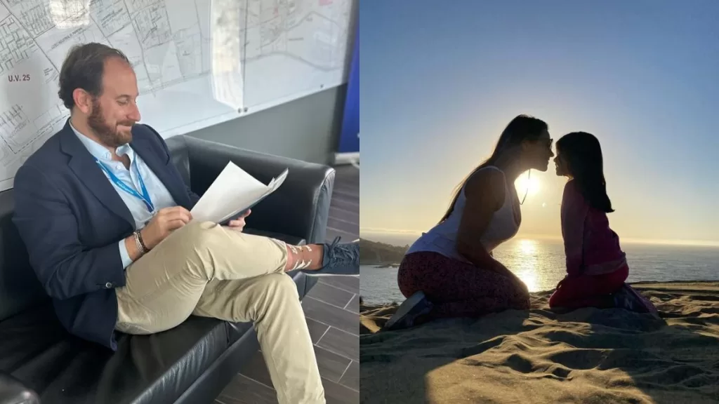 Max Luksic  Loreto Aravena Hija