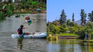 Pueblito de Las Vizcachas: así es el pulmón verde de Puente Alto con laguna navegable, granja educativa y donde puedes andar GRATIS en Kayak