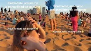 "Antes era para ir a relajarse": Viral en TikTok denuncia aglomeraciones y uso de parlantes en las dunas de Concón