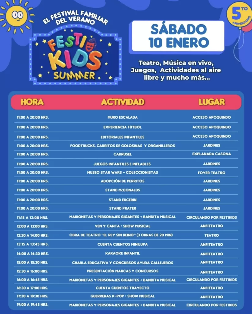 Festikids sábado