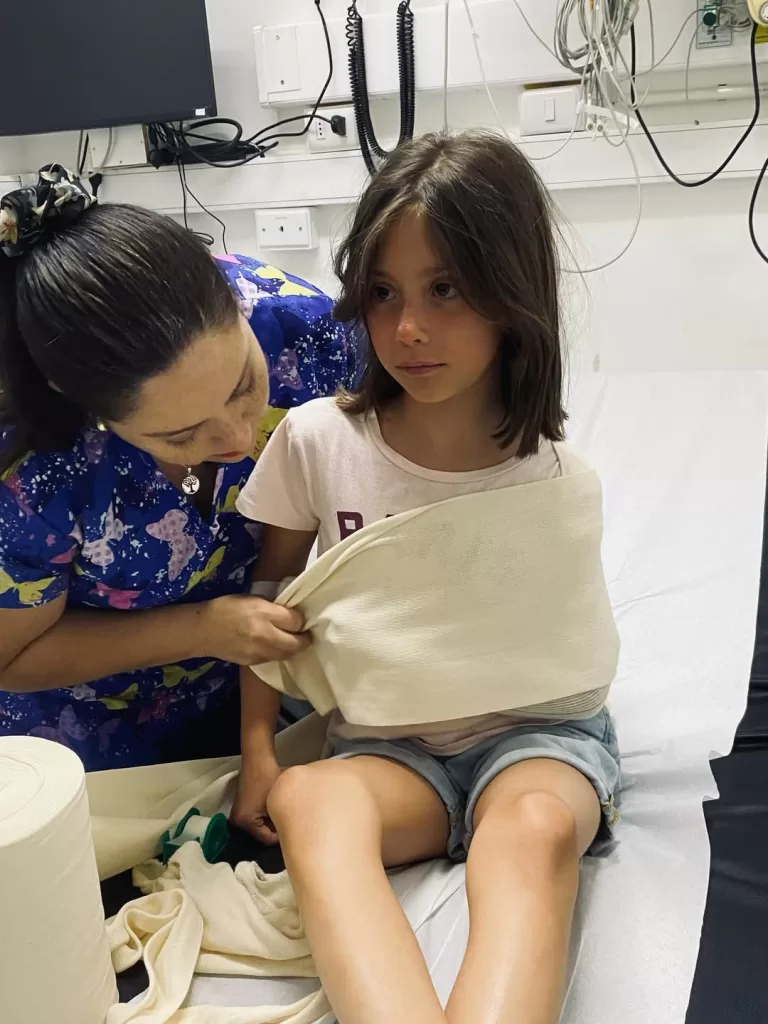 Accidente Actriz Mega