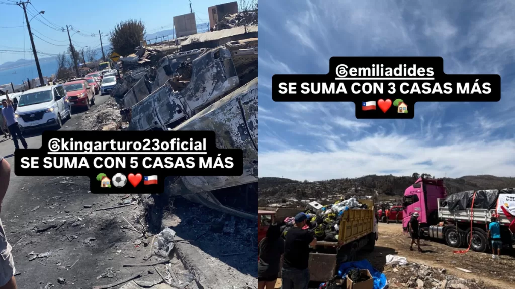 Pailita Ayuda Damnificados Incendios Sur De Chile