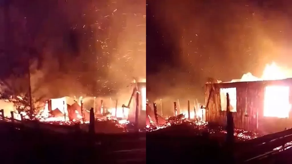 Incendio consumió por completo la casa de reconocida familia influencer chilena: "Lo perdimos todo"