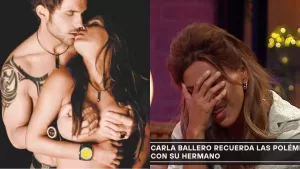 Carla Ballero se refiere a la controversial foto desnuda junto a su hermano: “Hoy día me da como…”
