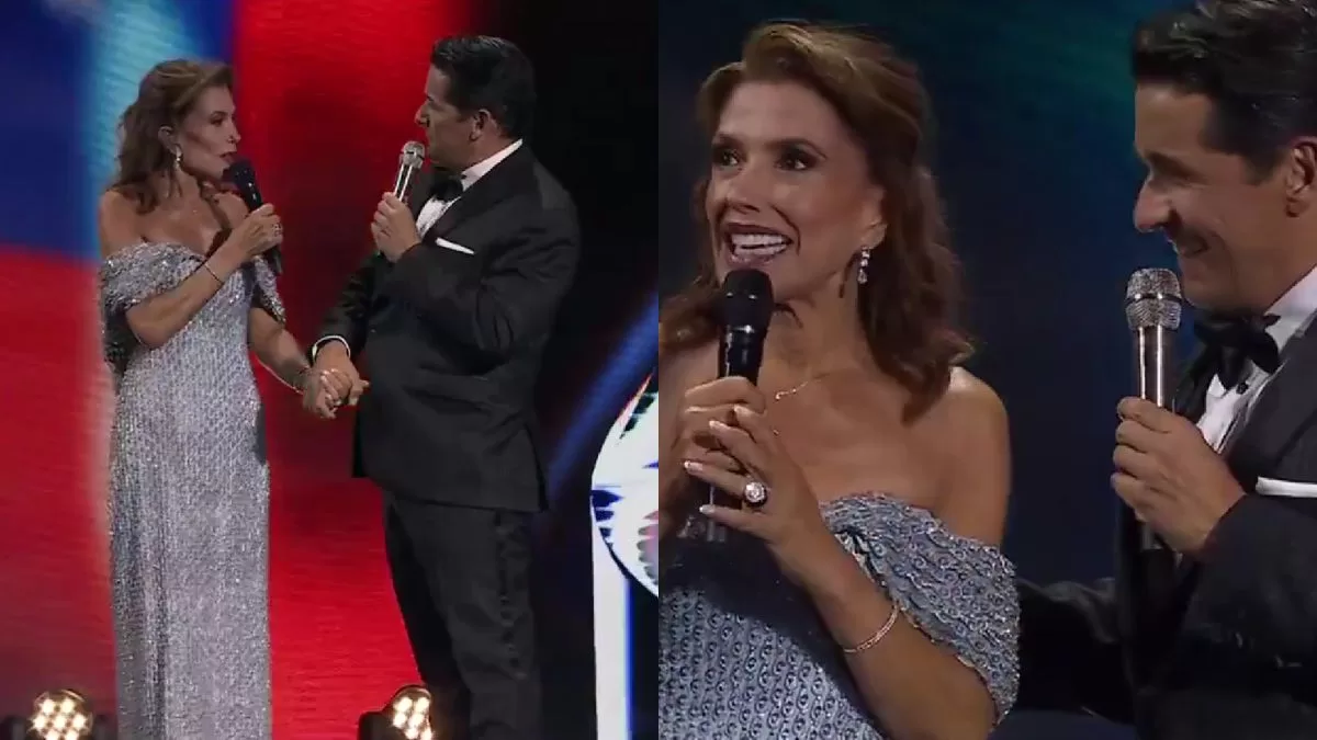 El comentario que más se repitió tras el debut de Carolina Arregui como coanimadora del Festival de Viña 2026: "Está igual a la Volpato"