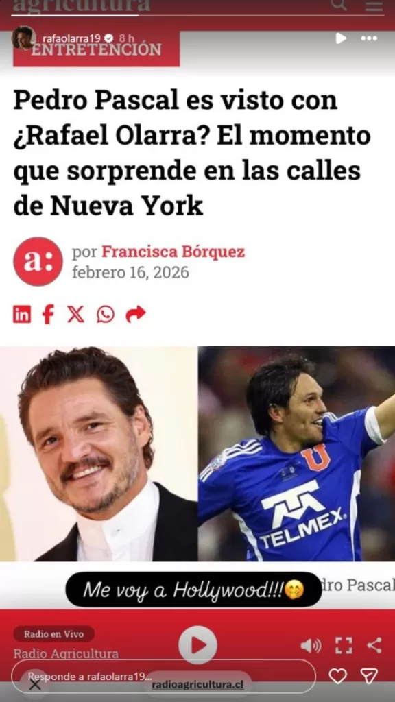 Rafael Olarra  Pedro Pascal 1