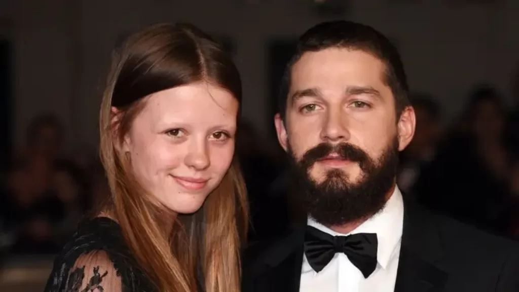 Shia Labeouf  Mia Goth