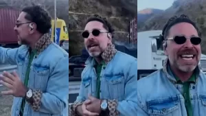 Graban a José Antonio Neme atrapado en un taco y video recibe críticas: "Ya me tiene harta"