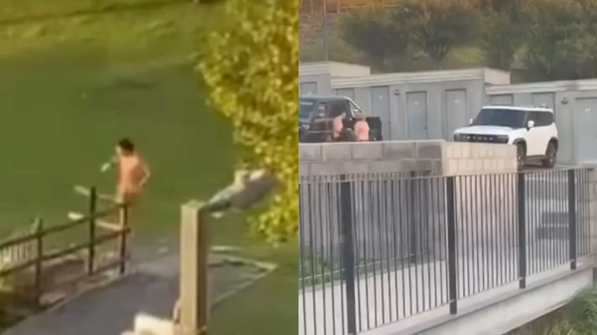 Futbolista chileno enfrenta críticas tras ser visto recorriendo desnudo junto a sus amigos el jardín de su edificio: deberá pagar alta suma de dinero
