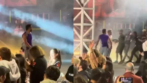 El momento exacto en el que se originó la agresión de Daúd Gazale a la producción de Mundos Opuestos