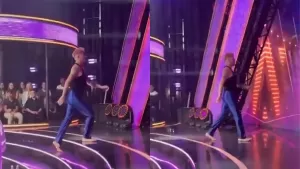 Impacto tras su eliminación: Junior Playboy sufrió dolorosa caída que no se vio en Fiebre de Baile