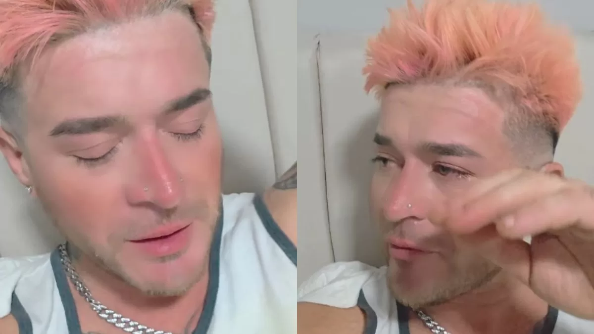 Junior Playboy compartió registro llorando tras su polémica expulsión de Fiebre de Baile: "Dije que no me iba a dejar pisotear..."