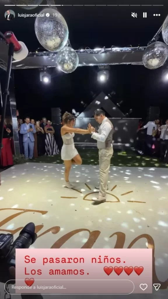 Luis Jara  Nicolás Matrimonio