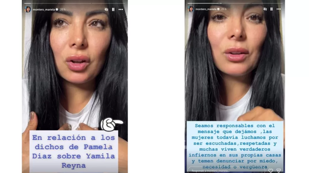 Mariela Montero   Pamela Díaz