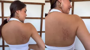 Tatuaje Isabel Calvo