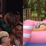 "Aquí estoy por ella": pareja de conocida actriz chilena sorprende tras mostrarse en TV con romántico gesto