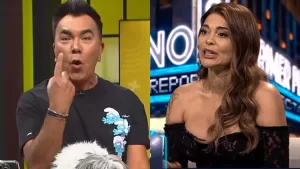 La furiosa reacción de Luis Sandoval a declaraciones de Antonella Ríos en Primer Plano