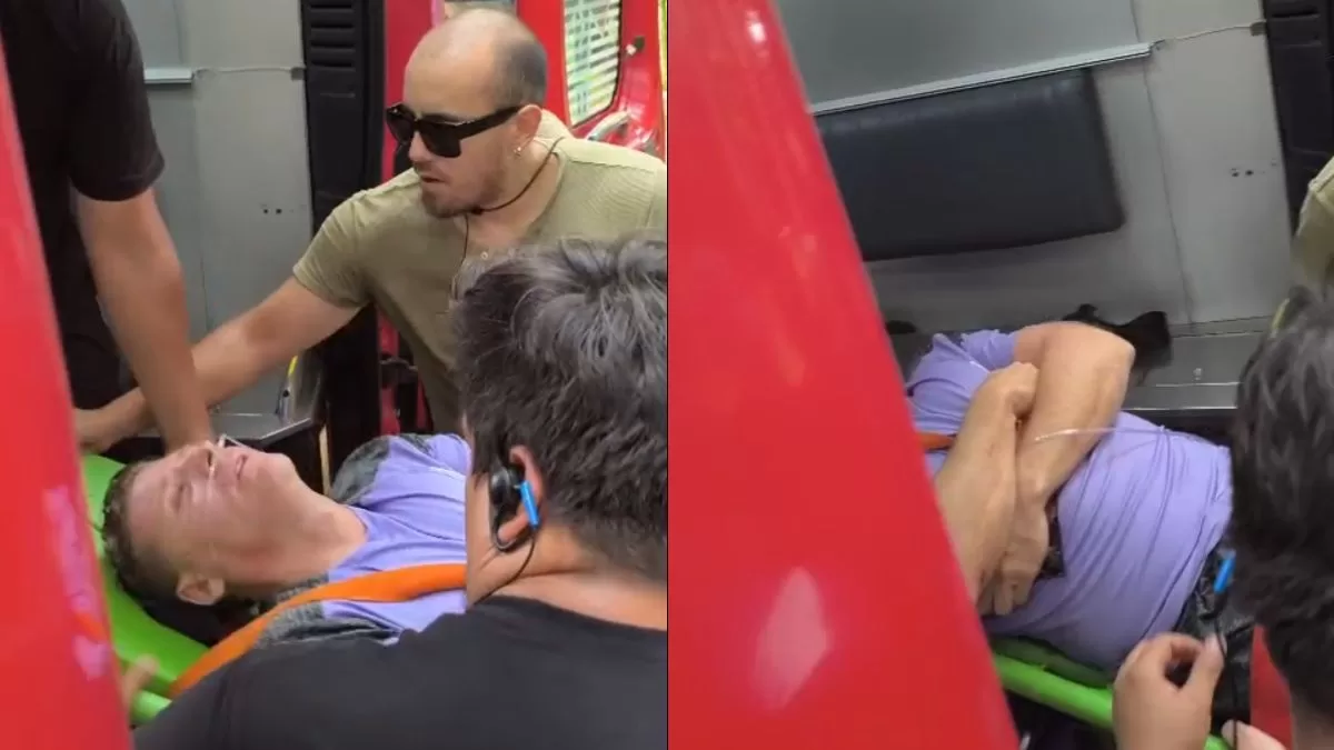 Claudio Rojas rompe el silencio y relata su accidente en el nuevo reality de Mega: "Me faltaba el aire"