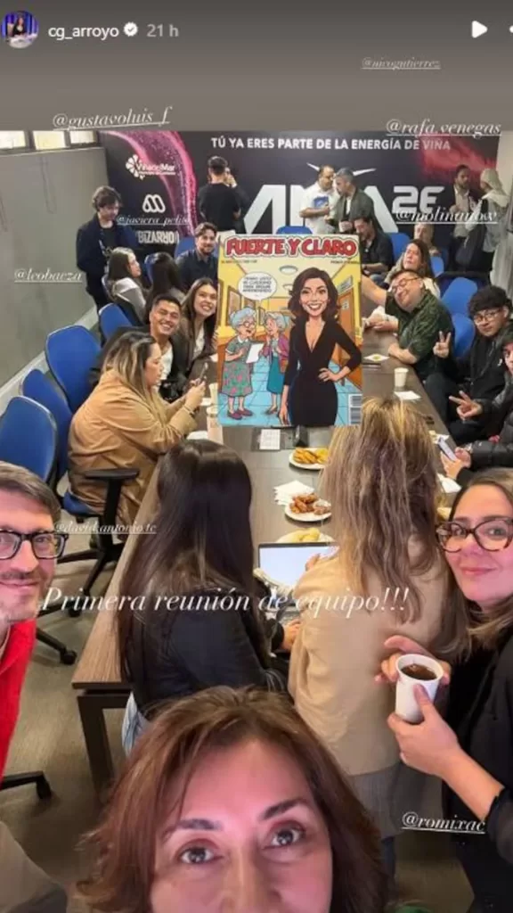 Carmen Gloria Arroyo   Equipo Mega