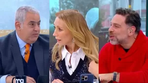 Panelista de Mucho Gusto sorprende a Neme y Karen con su petición en vivo: "Un segundo..."