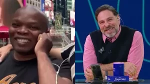 Hombre en Nueva York aseguró conocer a Neme y la reacción del periodista se hizo viral: "No digas lo que pasó entre nosotros"