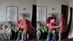 Gesto de pareja de abuelitos se hizo viral en TikTok tras devastador terremoto en Venezuela: "Qué hermoso lo que hizo"