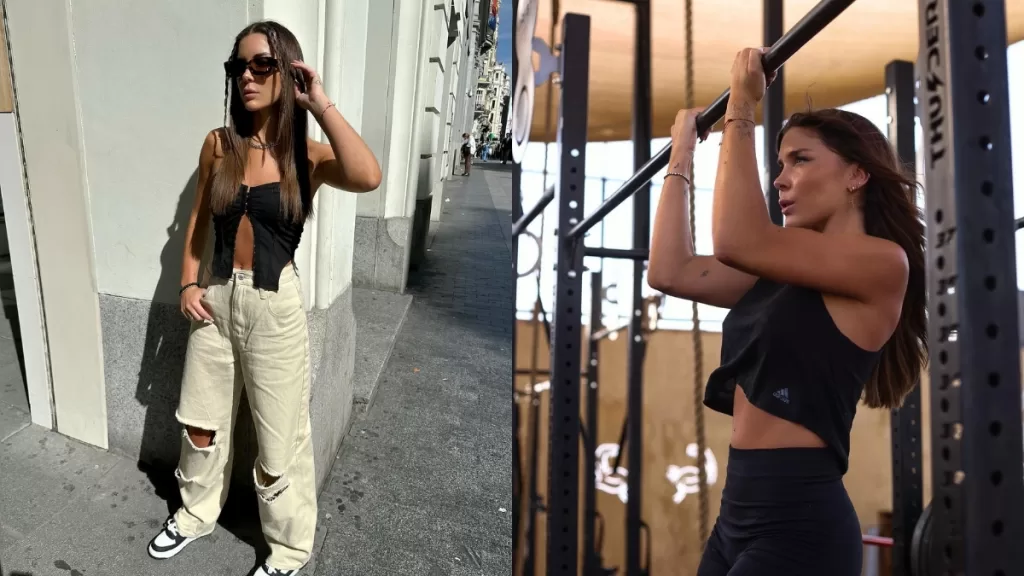 Cata Vallejos antes / Créditos: Instagram.