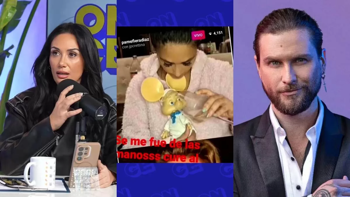 Pamela Díaz recuerda su live borracha: llamó a Jean Philippe Cretton y 'peló' a varios famosos
