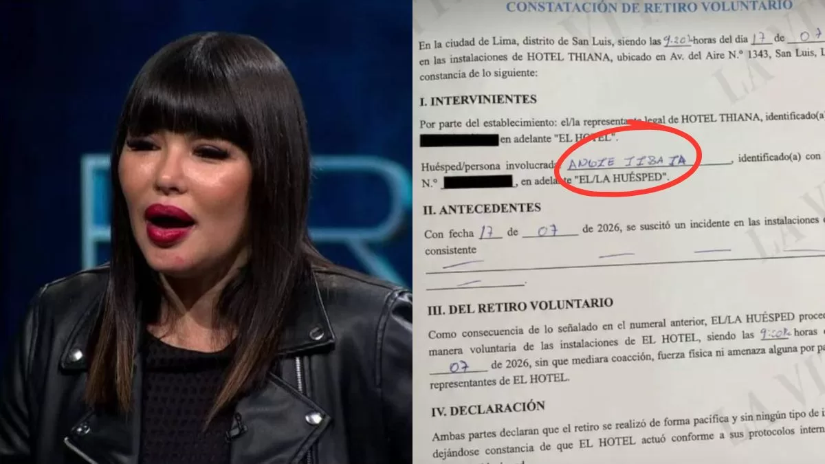 Angie Jibaja denunciada por agresiones y no pago de arriendo: fue llevada a una comisaría