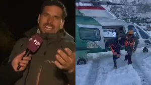 La divertida reacción de Pangal Andrade tras hallazgo de "El Chino" y las dos educadoras de párvulo en el Cajón del Maipo