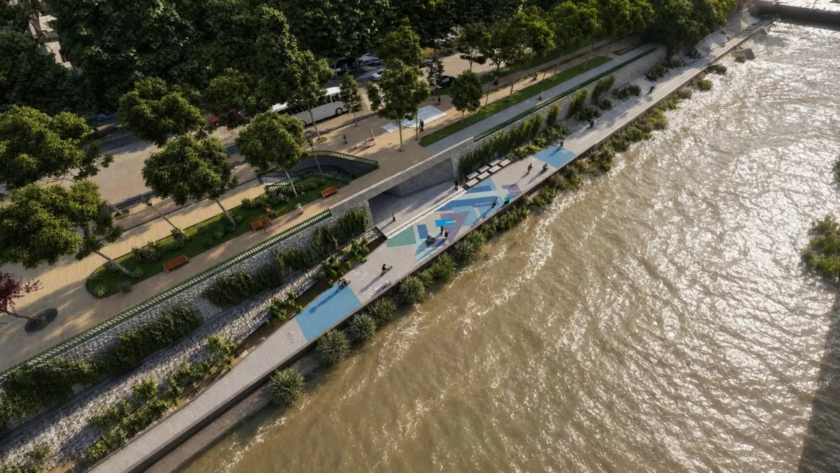 Santiago tendrá un paseo urbano dentro del río Mapocho: podrás caminar y pedalear junto al río