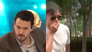 Roberto Cox interrumpe la transmisión en vivo y enseña inesperado gesto: "Se puso bien ordinario"