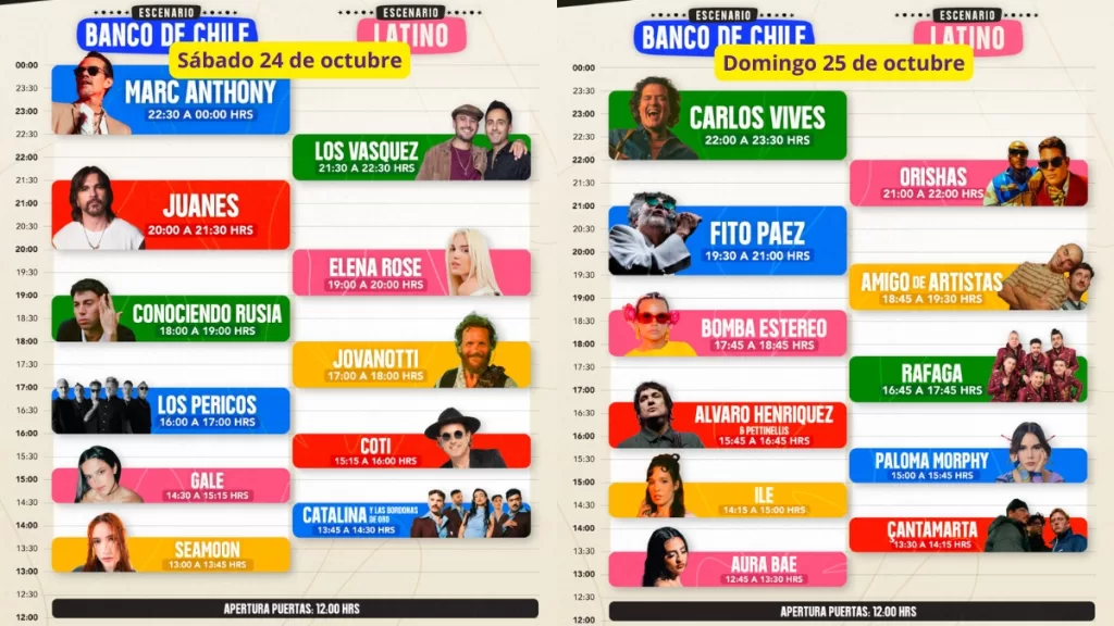 Bamba Horarios